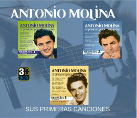 MOLINA, ANTONIO - SUS PRIMERAS CANCIONES -BOX-