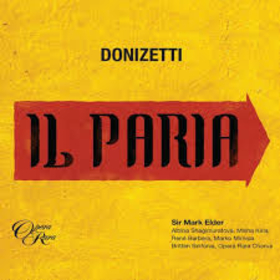 DONIZETTI, GAETANO - IL PARIA