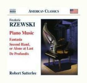 RZEWSKI, F. - PIANO MUSIC
