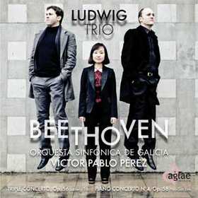 LUDWIG TRIO - BEETHOVEN - TRIPLE & PIANO CONCERTO 4 OP.56 OP.58