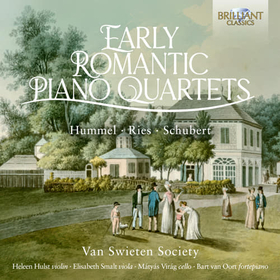 VAN SWIETEN SOCIETY - EARLY ROMANTIC PIANO QUARTETS BY HUMMEL,