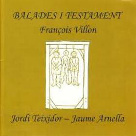 TEIXIDOR, JORDI - BALADES I TESTAMENT