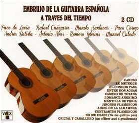 VARIOS ARTISTAS - EMBRUJO DE GUITARRA ESPAÑOLA A TRAVES DEL TIEMPO