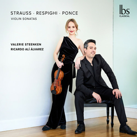 VALERIE STEENKEN  - VIOLIN SONATAS: STRAUSS - RESPIGHI - PON