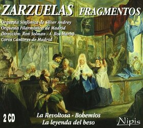 ZARZUELA - FAGMENTOS - BOHEMIOS, REVOLTOSA, LEYENDA DEL BESO