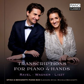 SPINA - TRANSCRIPTIONS FOR PIANO 4-HANDS: RAVEL,