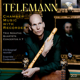 BOSGRAAF, ERIK - TELEMANN: CHAMBER MUSIC WITH RECORDER