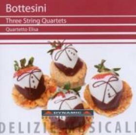 BOTTESINI, G. P. - THREE STRING QUARTETS