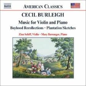 BURLEIGH, CECIL - MUSIC FOR VIOLIN & PIANO