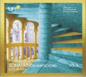 PIERO, ALVISE DE - GALUPPI: SONATAS FOR HARPSICHORD. VOL. I
