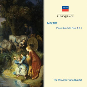 MOZART, WOLFGANG AMADEUS - PIANO QUARTETS 1 & 2