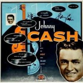 CASH, JOHNNY - WITH HIS HOT AND BLUE..