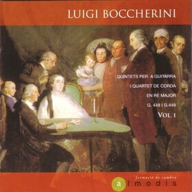 BOCCHERINI, LUIGI - QUINTETS PER A GUITARRA