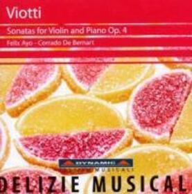 VIOTTI, GIOVANNI BATTISTA - SONATAS FOR VIOLIN & PIAN