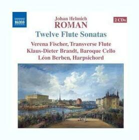 ROMAN, J.H. - TWELVE FLUTE SONATAS