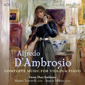 TORTORELLI, MAURO - DAMBROSIO: COMPLETE MUSIC FOR VIOLIN &