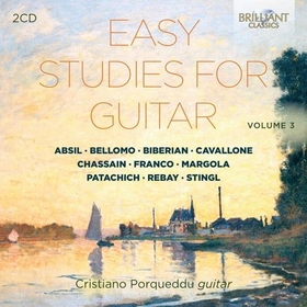 PORQUEDDU, CRISTIANO - EASY STUDIES FOR GUITAR 3