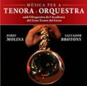 MOLINA, JORDI - TENORA I ORQUESTRA
