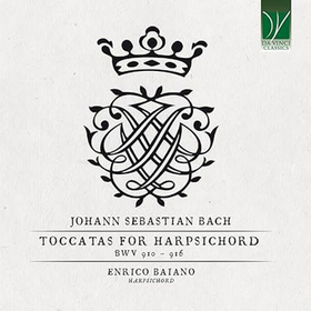BAIANO, ENRICO - JOHANN SEBASTIAN BACH: TOCCATAS FOR HARP