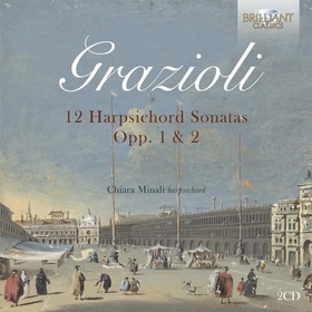 GRAZIOLI, GIOVANNI BATTISTA - 12 HARPSICHORD SONATAS OP