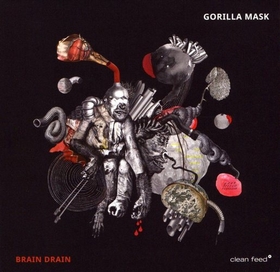 GORILLA MASK - BRAIN DRAIN