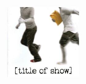 BANDA SONORA ORIGINAL - TITLE OF SHOW