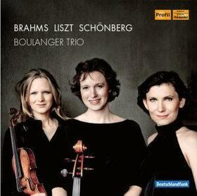 BRAHMS/LISZT/SCHOENBERG - TRIO IN C MINOR/TRISTIA F