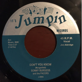 BURGESS, SONNY - DON'T YOU KNOW