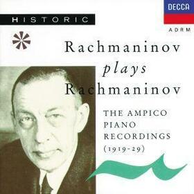 RACHMANINOV, SERGEI - PIANO MUSIC