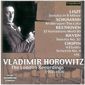 HOROWITZ, VLADIMIR - LONDON RECORDINGS 1932-19