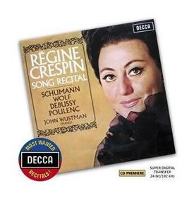 Artistes Variétés - REGINE CRESPIN-SONG RECIT