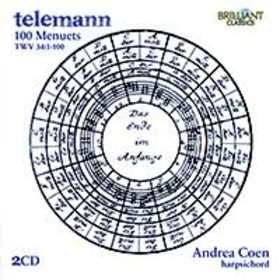 COEN, ANDREA - TELEMANN: 100 MENUETS..