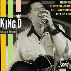 KING D AND THE ROYALS OF RHYTHM - KING D / THE NEW! ATTENTION - 10