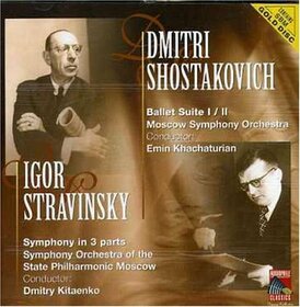 SCHOSTAKOWITSCH & STRAWIN - BALLET SUITE 1 & 11/SINFO