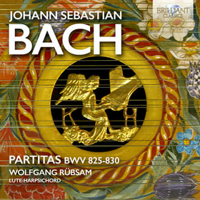 RUBSAM, WOLFGANG  - BACH: PARTITAS BWV825-830