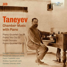 TANEYEV, SERGUEI - CHAMBER MUSIC WITH PIANO