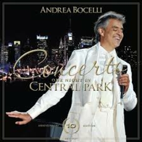 BOCELLI, ANDREA - CONCERTO: ONE NIGHT IN CENTRAL PARK + DVD