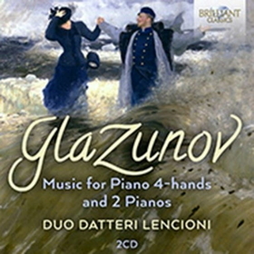GLAZUNOV, ALEKSANDR - MUSIC FOR PIANO 4-HANDS