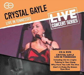GAYLE, CRYSTAL - LIVE IN TENNESSEE-CD+DVD-