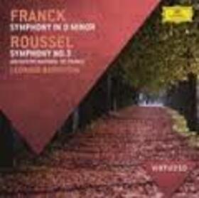 BERNSTEIN, LEONARD - FRANCK & ROUSSEL - SYMPHONY IN D MINOR
