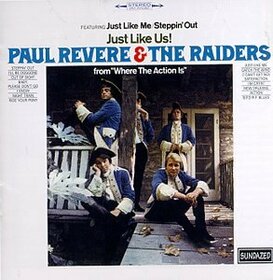 REVERE, PAUL & RAIDERS - JUST LIKE US + 3 =REMASTE