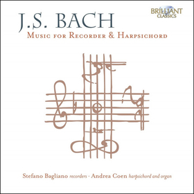 BAGLIANO, STEFANO - BACH: MUSIC FOR RECORDER