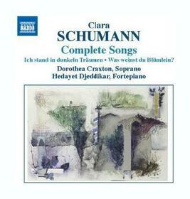 SCHUMANN, CLARA - COMPLETE SONGS