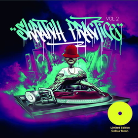 DJ T-KUT - SCRATCH PRACTICE 2 -LTD NEON YELLOW-