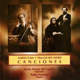 CASTILLO, MARIA TERESA DEL - CANCIONES