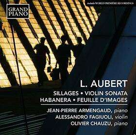 AUBERT, L. - SILLAGES/VIOLIN SONATA
