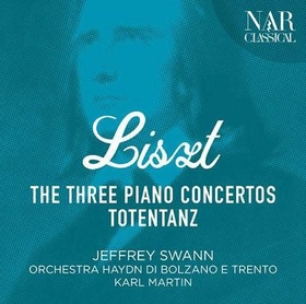 LISZT, FRANZ - THREE PIANO CONCERTO-TOTENTANZ