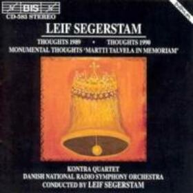 SEGERSTAM, L. - THOUGHTS 1989 & 1990