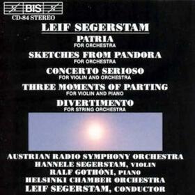 SEGERSTAM, L. - PATRIA FOR ORCHESTRA
