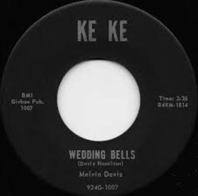 DAVIS, MELVIN - WEDDING BELLS ITS NO NEWS
